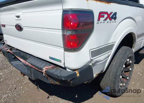 2012 Ford F-150 Fx4 из США, поврежденный, VIN 1FTFX1ET4CFB12963